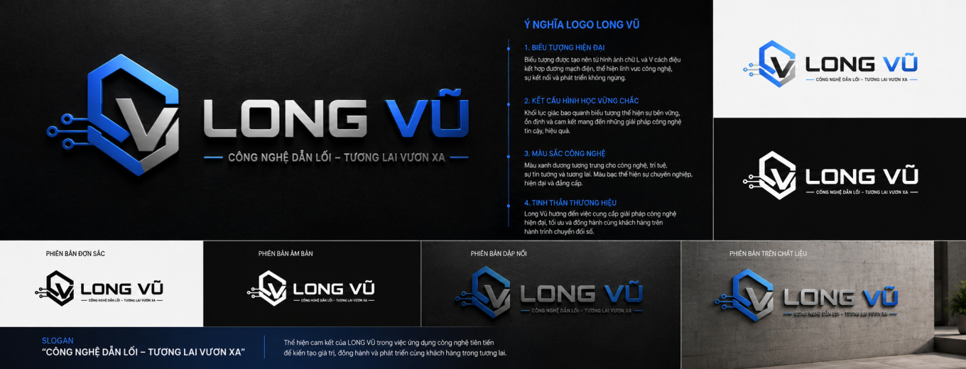 Logo Công Nghệ Long Vũ