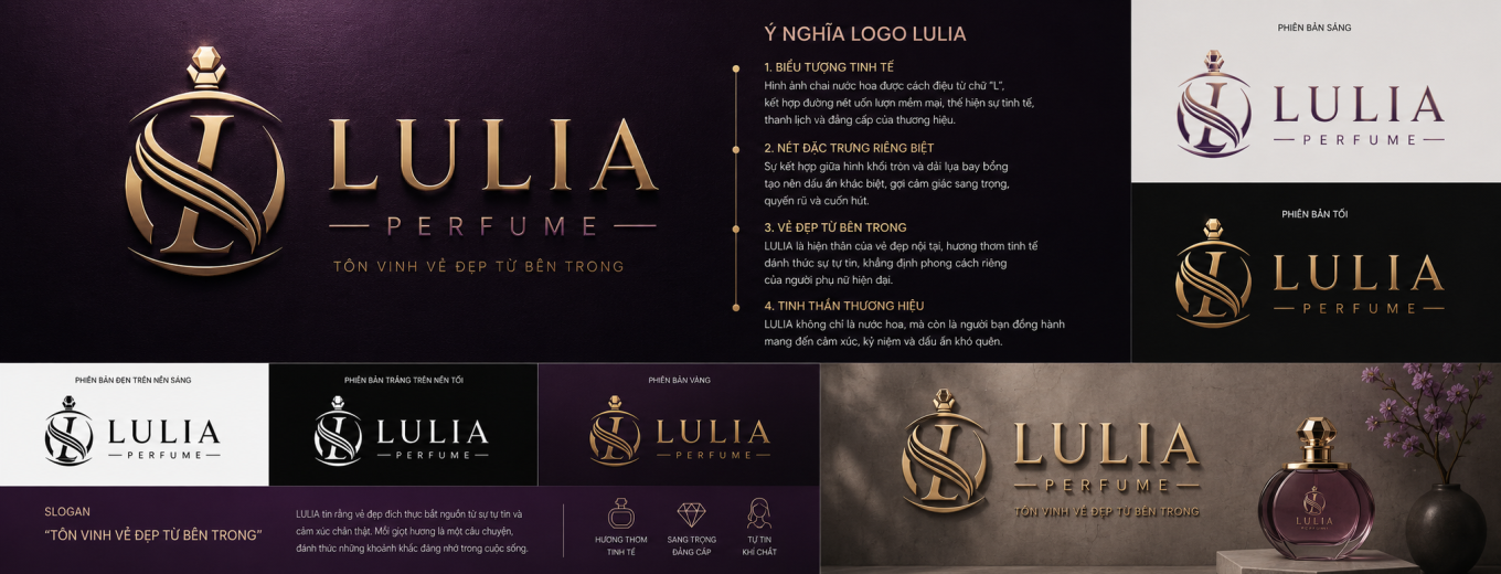 Logo Nước Hoa LULIA