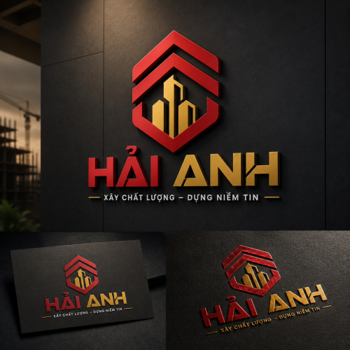 Logo Xây Dựng Hải Anh