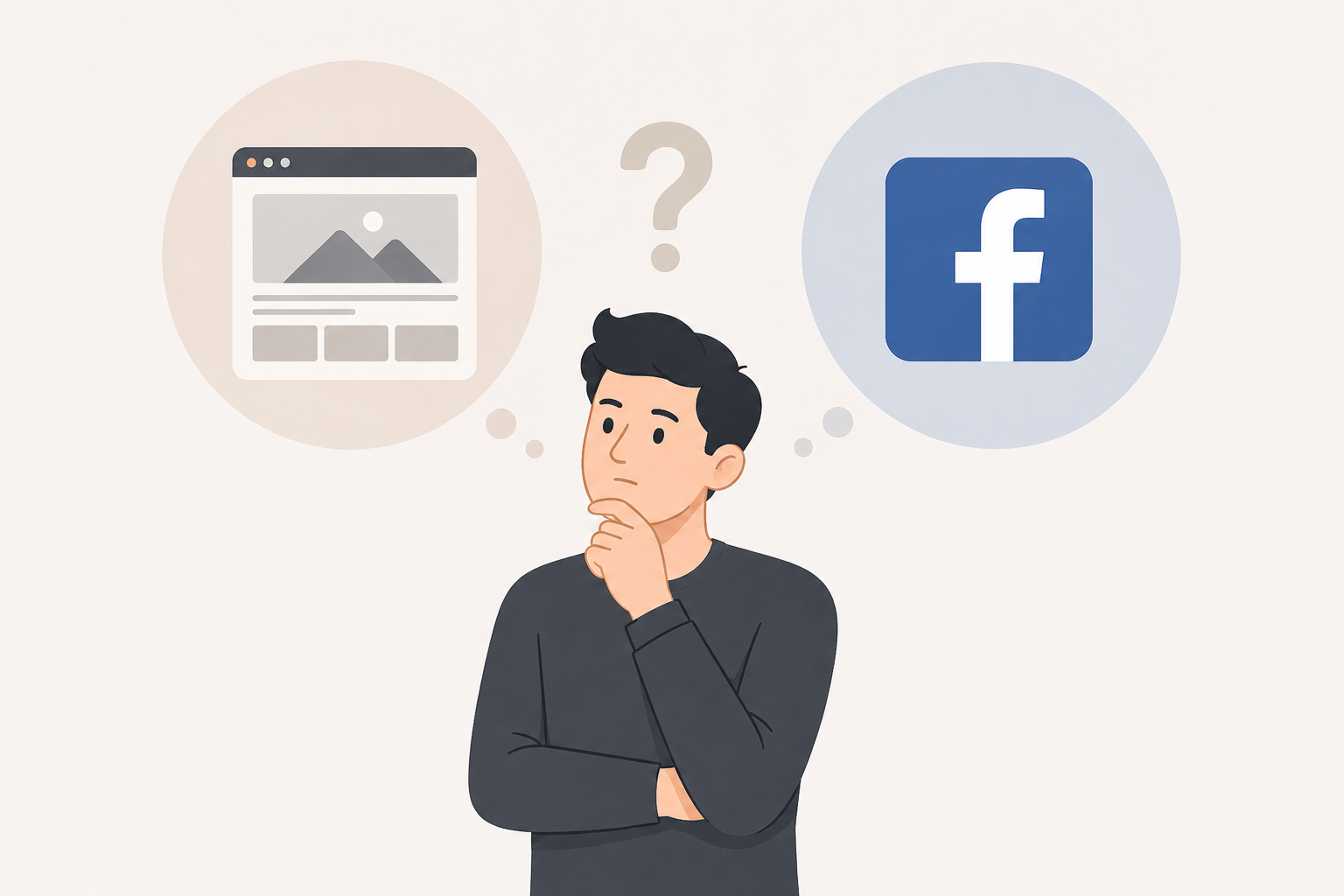 Vì Sao Doanh Nghiệp Nên Sở Hữu Website Riêng Thay Vì Chỉ Dùng Facebook?