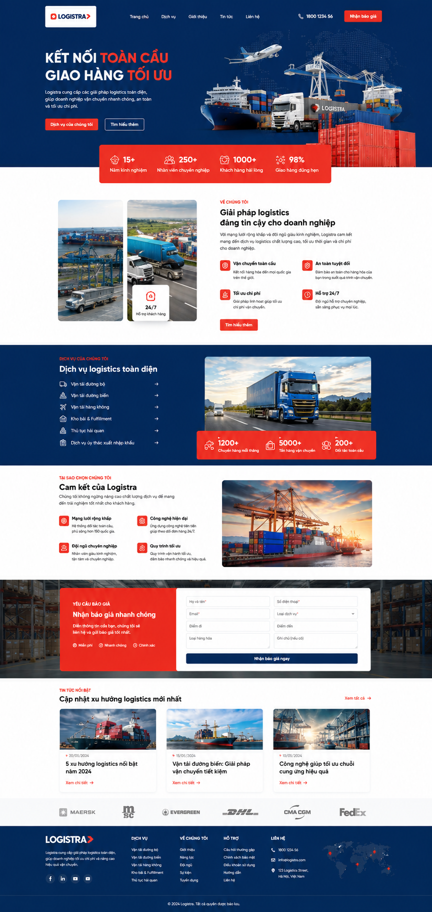 Mẫu Logistic 03